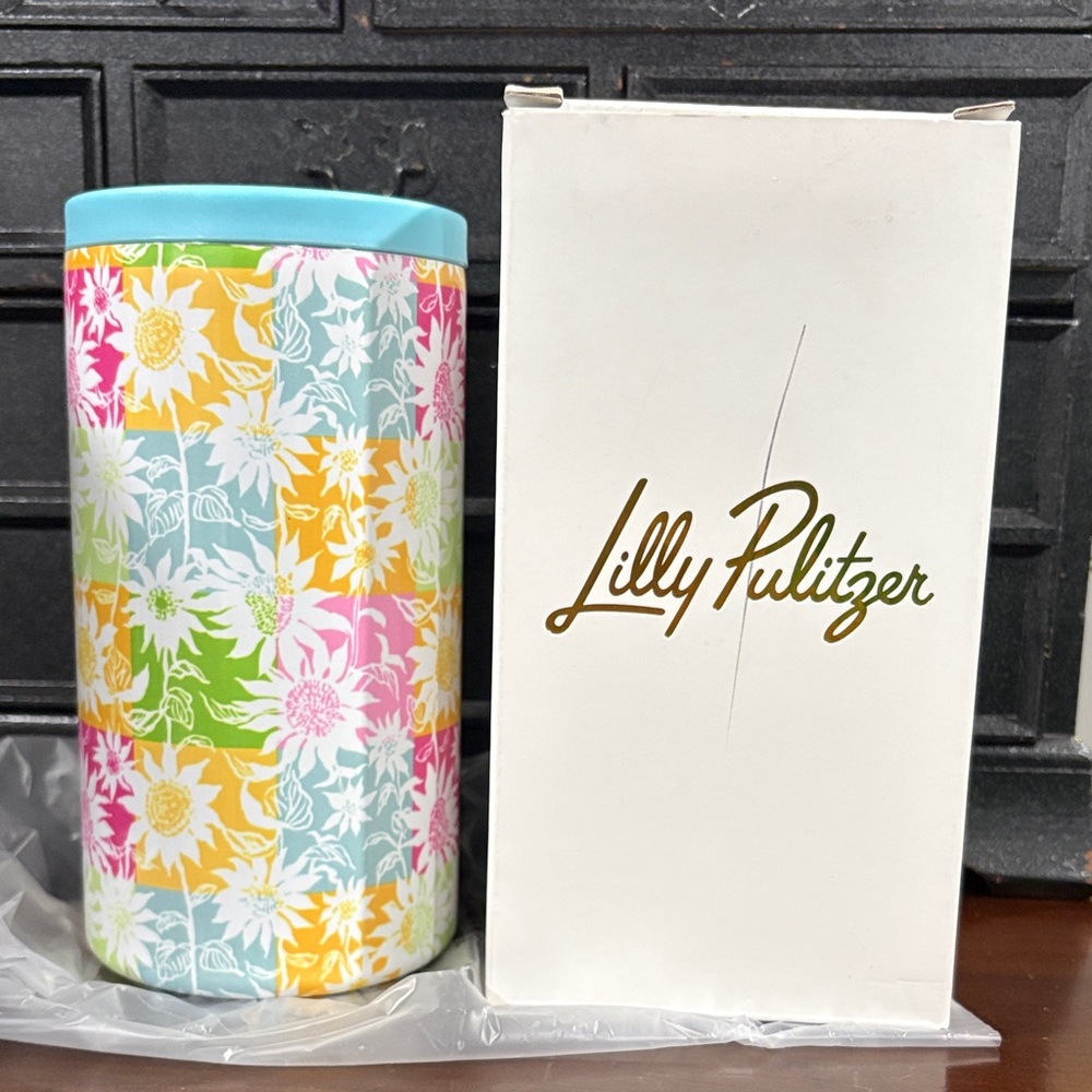 Lilly Pulitzer Multicolor Floral Tumbler